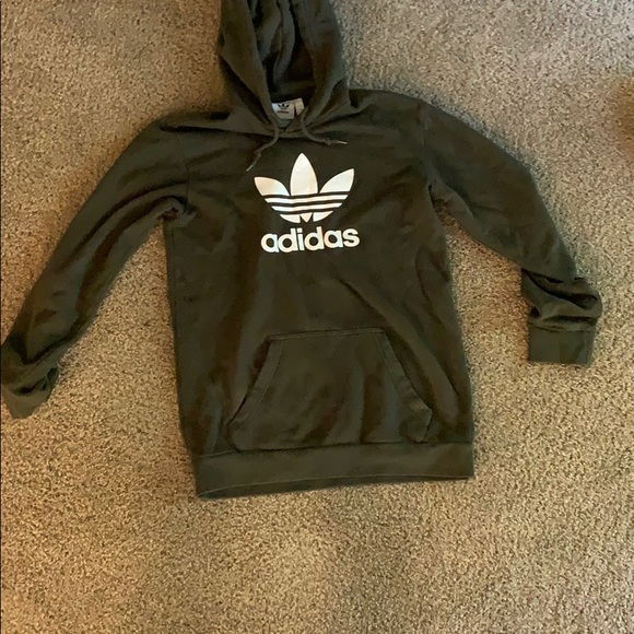 green adidas sweater